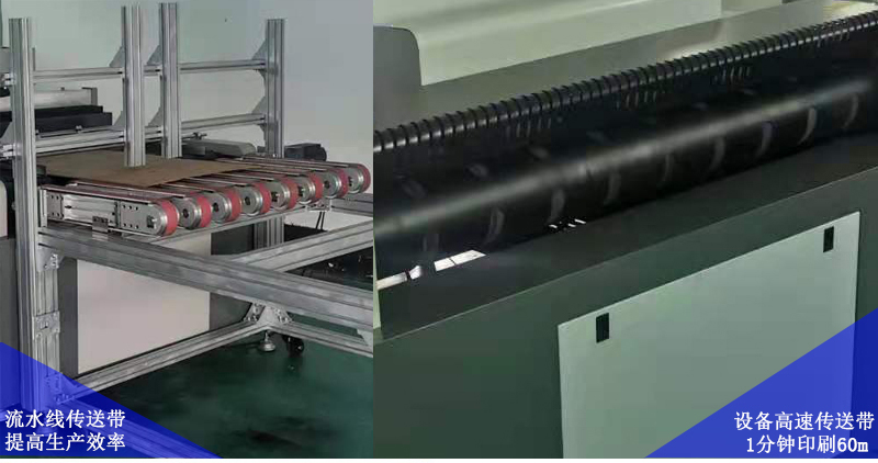 流水線傳送帶，提高生產效率，設備高速傳送帶，1分鐘可以精確打印60米