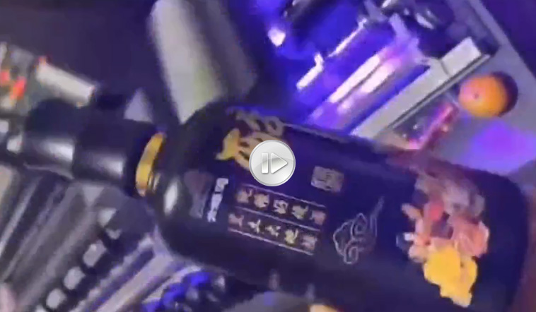 圓柱體打印視頻，酒瓶打印視頻